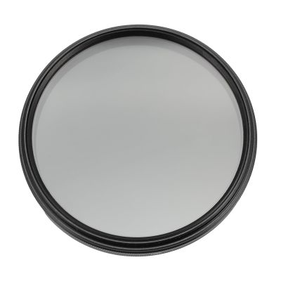 Adjustable ND Filter with Aluminum Alloy Frame, Optical Glass Lens, Wide ND Range ND2 ND400, Rotating Frame for Customizable Exposure, Durable for Outdoor Photography (62mm)