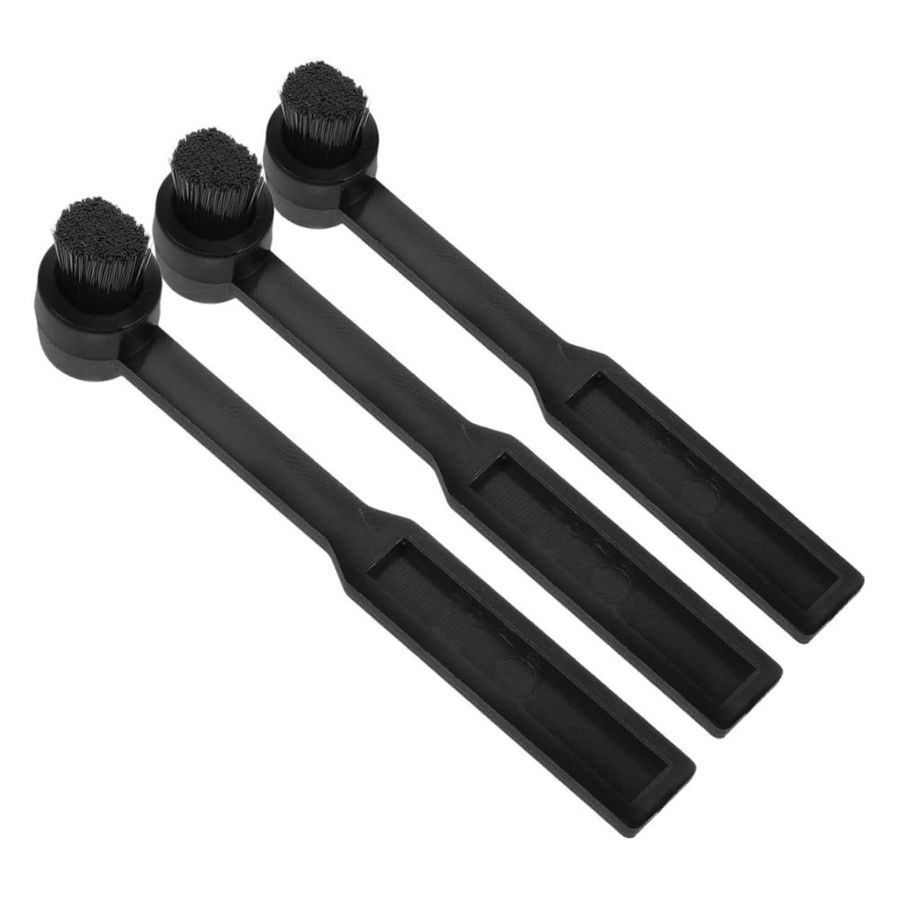 DOITOOL 3pcs Static Vinyl Record Cleaner Brush Turntable Stylus and Needle Cleaning Tool for Vinyl Record Players Preserve Sound Quality and Extend Lifespan