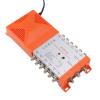 GOWENIC 12 Channel Distribution Amplifier Cascader with IRS Cascading 4G LTE Filter for TV CATV System Home Studio (US Plug 110-120V) view 2
