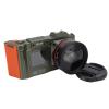 YUEHISY 4K Digital Camera, HD 70MP 50X Zoom DSLR Camera with Double Screen, Auto Focus, Wide Angle, Flash, Hot Shoe Interface, for Travel Vlog (Green) view 1