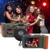 YUEHISY 4K Digital Camera, HD 70MP 50X Zoom DSLR Camera with Double Screen, Auto Focus, Wide Angle, Flash, Hot Shoe Interface, for Travel Vlog (Green) view 2