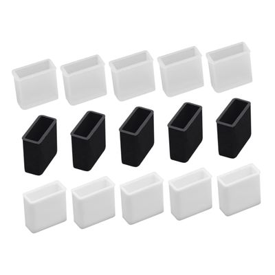 COLLBATH 30pcs USB Port Protector Covers Silicone Caps for Charging Port Plug Dustproof USB Cover for Electronics Compatible