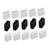 COLLBATH 30pcs USB Port Protector Covers Silicone Caps for Charging Port Plug Dustproof USB Cover for Electronics Compatible view 1