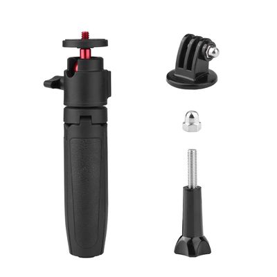 BTG Desktop Tabletop Tripod Compatible with DJI Pocket 3/ Insta360 Go 3S X4 X5/Action 5 Pro 4 Accessories Extension Pole Tripod with 1/4 Adapter