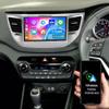 9 inch Android 13 Car Radio Stereo Compatible for Hyundai Tucson 2015 2016 2017 2018 2019 for CarPlay Wireless GPS Navigation, 2 DIN Screen Bluetooth GPS Antenna FM Map Radio Display (4+64G) view 1