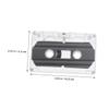 YARNOW 8pcs Blank Cassette Tape Audio Cassettes Micro Player Versatile Recording for Music Speech and Greetings view 2