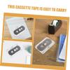 YARNOW 8pcs Blank Cassette Tape Audio Cassettes Micro Player Versatile Recording for Music Speech and Greetings view 3