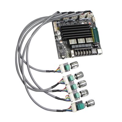 Luocute Power Amplifier Board, Audio Power Amplifier Module Sound Board ZK ST21 100W 100W 200W 2.1 Channel BT Digital Sound Powering Amplifiering Module
