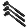POPETPOP 3pcs Static Record Cleaner Brush for Stylus and Needle Maintenance Essential Accessory for Turntables and Record Players Black view 1