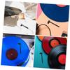 POPETPOP 3pcs Static Record Cleaner Brush for Stylus and Needle Maintenance Essential Accessory for Turntables and Record Players Black view 3