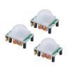 KEAcvise 3 Pieces HC-SR501 PIR Motion Sensor Module, Human Body Infrared Detector for Arduino & Raspberry Pi, 4.5-20V DC view 1