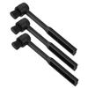 POPETPOP 3pcs Vinyl Record Stylus Cleaner Brush Static Cleaner for Turntable Needles Efficient Vinyl Record Care Tool for Music Lovers Black view 1