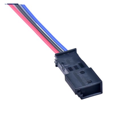 3 Pin Tweeter Instrument Connector Wiring Harness Plug 1C0973119B 1-1718346-2 1-968700-1 1C0 973 119 B(Male with wires)