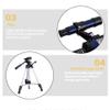 Binoculars, Telescope, 70MM Refraction Astronomical HD Coated Glass Optical Lens, Portable Tripod for Beginners OutdoorV view 3