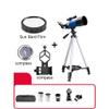 70mm Aperture 400mm AZ Mount Astronomy Telescope,Refractor Telescope for Kids Adults and Beginners,PortableTelescope, wi view 2
