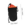 STOBOK DSLR Lens Storage Pouch Portable and Durable Organizer for Camera Lenses Material for Outdoor and Indoor Use Compact Design for Travel Black view 2