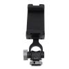 Dam Skerisi Aluminum Alloy Phone Mount Adapter with Cold Shoe, 360 Degree Rotatable Clamp for Tripod, Non Slip Silicone Protection, Quick Conversion Dovetail Design, Expandable for Microphone view 1