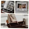 BEBEMOKO Multifunctional Tablet Stand Adjustable Metal Book Holder for Kitchen Recipes Silver Finish for Reading and Displaying Plates and Pictures view 2