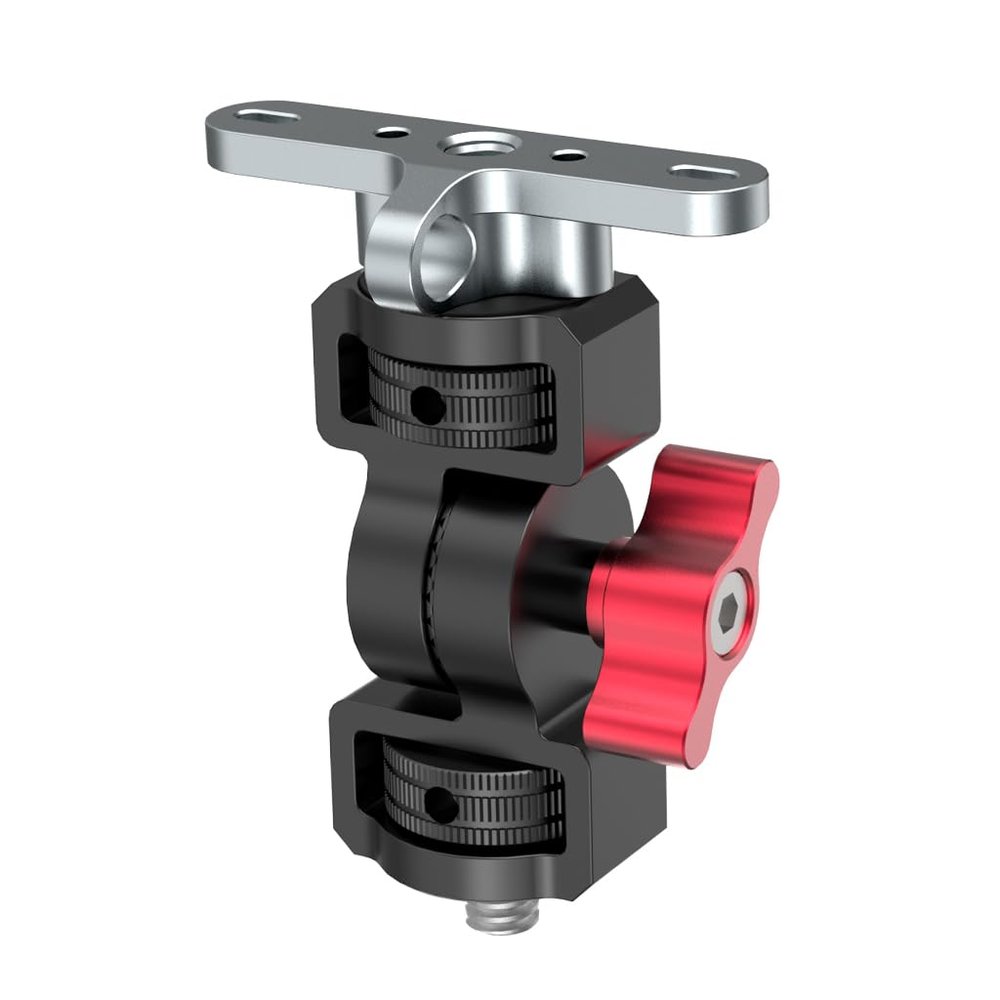 BGNing Aluminum Alloy Drone Remote Control Bracket with 1/4 ARRI-standard positioning hole Expansion, Suitable for Tripod Riding Expansion, Compatible with RC/RC2 Mini4/3Pro Remote Controller (Type 4)
