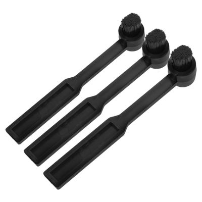 DOITOOL 3pcs Vinyl Record Cleaning Brush Static Stylus Cleaner for Turntables Gentle Cleaning Tool for Record Needles Compact Design with Easy Hanging Features