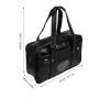 POPETPOP Cute Japanese School Bag Laptop Tote for Women Multi Functional Carrying Case with Padded Shoulder Strap Large Capacity Handbag for Work and Daily view 2