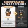 Father's Day Gifts for Dad, 2026 New Outdoor Bluetooth Speaker with Flame Lights, Cool Birthday Gifts for Men Him Her Boyfriend Husband, Patio Garden Camping (2 Pack) view 3