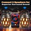 Father's Day Gifts for Dad, 2026 New Outdoor Bluetooth Speaker with Flame Lights, Cool Birthday Gifts for Men Him Her Boyfriend Husband, Patio Garden Camping (2 Pack) view 4