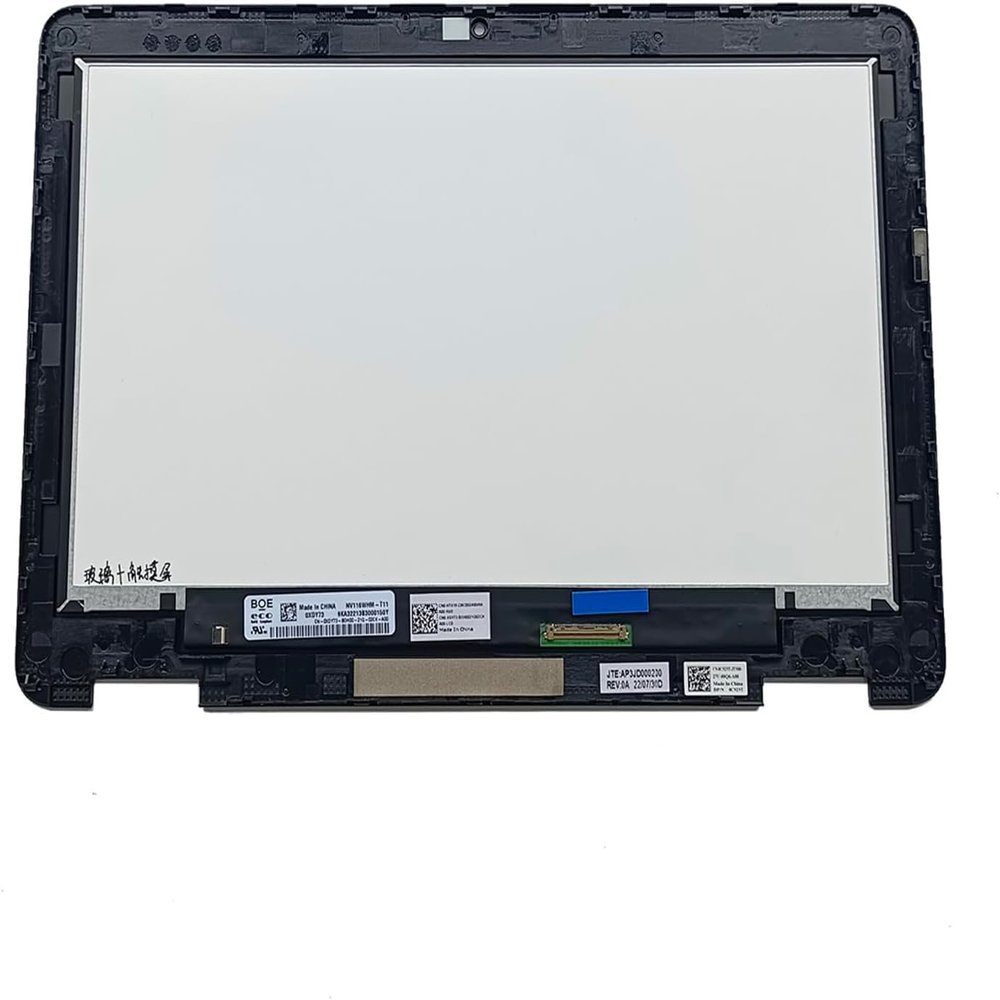 11.6" Touch Screen Replacement for Dell Chromebook 3110 2-in-1 LCD Display Digitizer Assembly with Bezel HD 1366 x 768 40 Pin 0HTX19 HTX19