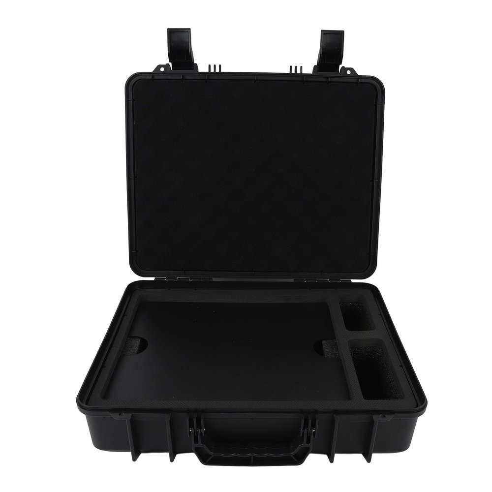 Satellite Dish Hard Case Water Satellite Carry Bag for Off Grid Enthusiasts Black