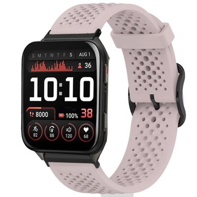 Compatible with Garmin Venu X1 Bands, Silicone band with Metal Buckle Compatible with Garmin Venu X1 Smartwatch (Pink)