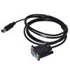 bodateng DB9 D-SUB 9PIN Femal to din 8p md8 Male Connector Serial CABE for LX5 Series PLC(3m) view 2