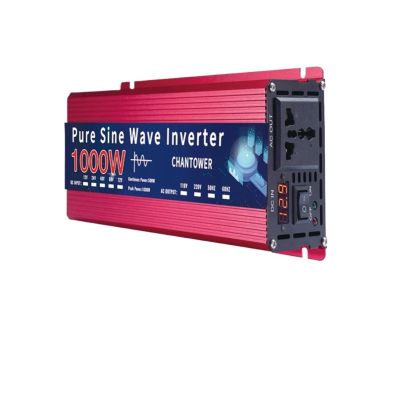 NNHUNYI Pure Sine Wave Inverter 12V 220V 24V 110V 2000W 3000W 4000W 5000W DC to AC Portable Power Voltage Converter Car Solar Inverter(3000W,24V_220V 60HZ_Universal)