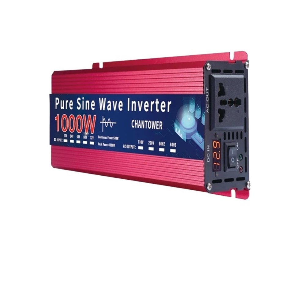 NNHUNYI Pure Sine Wave Inverter 12V 220V 24V 110V 2000W 3000W 4000W 5000W DC to AC Portable Power Voltage Converter Car Solar Inverter(3000W,24V_220V 60HZ_Universal)