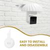 ARTIBETTER Weatherproof Camera Rain Cover Sunshade for CCTV Security Camera Monitor Cover Lens Rain Cap Outdoor Protective Dome view 3