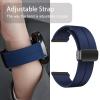 Compatible with Garmin Venu X1 Bands, Soft Silicone Sport Wristband Replacement Straps Compatible with Garmin Venu X1 Smartwatch (Blue) view 4