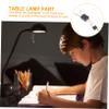 TOBBOMEY Desk Lamp for Computer USB Table Lamp Adapter Touch Switch Safe Lightweight Easy to Carry view 3