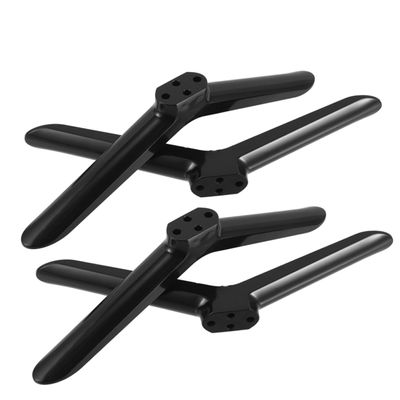 2pairs Tv Stand Replacement Legs Tabletop Support Base with Screws for Various Flat Screen Easy Installation Design for Living Room Bedroom Use