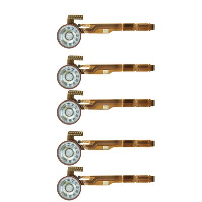 biemotwoway 5 Pack Internal Speaker Replacement for GP328 HT750 HT1250 Radios Radio Speaker with Flex Cable Fit Walkie Talkie Repair Parts for GP338 GP360