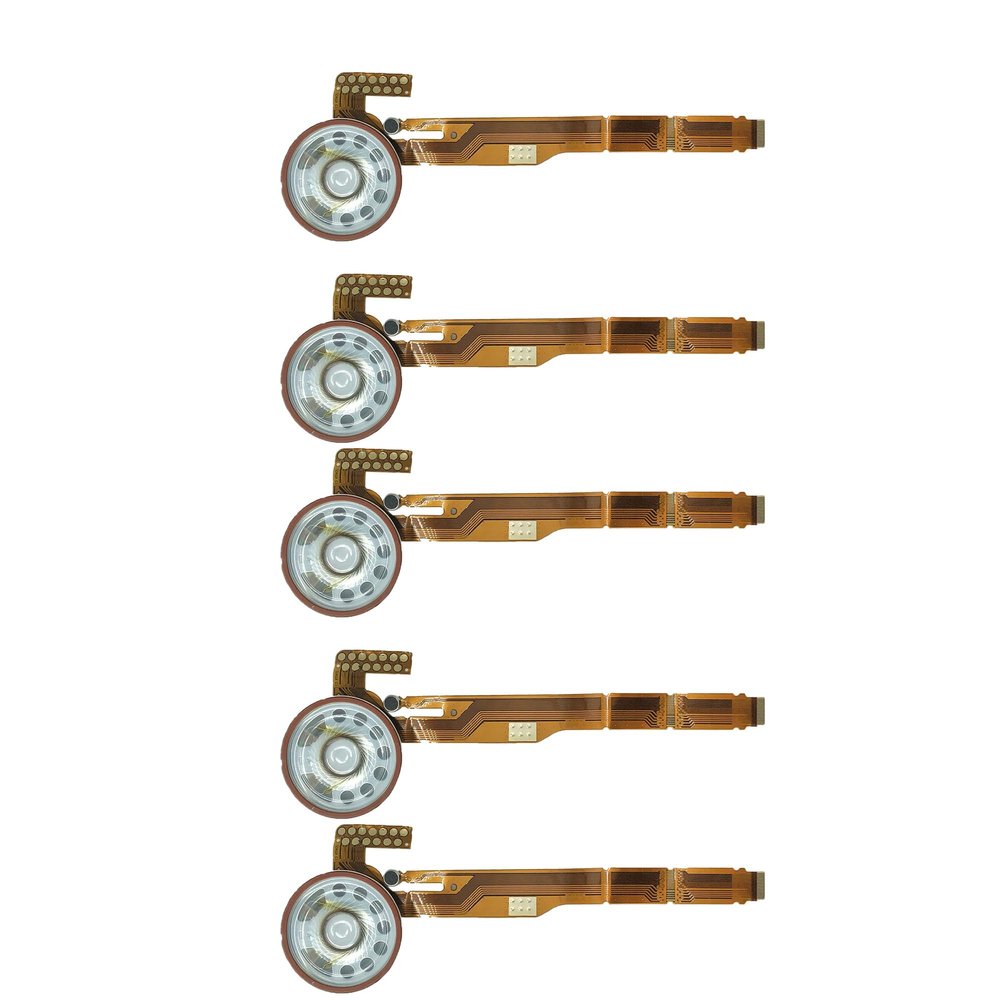 biemotwoway 5 Pack Internal Speaker Replacement for GP328 HT750 HT1250 Radios Radio Speaker with Flex Cable Fit Walkie Talkie Repair Parts for GP338 GP360