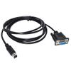 bodateng DB9 D-SUB 9PIN Femal to din 8p md8 Male Connector Serial CABE for LX5 Series PLC(0.8m) view 3