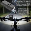 PIEPIE Bike Front Light Sports Camera1080P HD Bicycle Action Camera, 64GB Memory, 10H Recording, Rechargeable LED Headlight for Night Riding, Ebike Accessories, Mountain Road BMX Dirt Bike view 2
