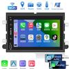 4+64G Android Car Radio for Ford E250/E350 2009-2014, Car Stereo for Ford Mustang 2005-2009, for Ford Focus 2005-2007 7 inch Touchscreen Wirelss Carplay Android Auto GPS Upgrade IPS Navi WiFi FM view 3
