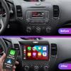Surakey Android Car Radio for KIA Forte 2013 2014 2015 2016 2017 2018, 9 Inch Android 13 Touch Screen Stereo 2G+32G with Wireless CarPlay, Android Auto, GPS Navi, WiFi Bluetooth HD Rear Camera SWC FM view 4