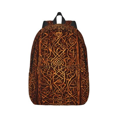lootpe Native American Print Laptop Travel Backpack, Casual Daypack, College Bag Rucksack, Men Women Rucksack Bookbags