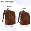 lootpe Native American Print Laptop Travel Backpack, Casual Daypack, College Bag Rucksack, Men Women Rucksack Bookbags view 4