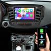 Surakey 4G+64G Upgrade Radio for Chrysler 200, Android Car Stereo for Carplay for Chrysler 200C 200S 2015-2019, 9 Inch Touch Screen Android Auto GPS Navi Bluetooth FM EQ WiFi AHD Backup Camera 2 DIN view 1