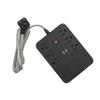 6 Outlet Power Strip with USB Wireless Charging Overload Protection Switch Extension Cord for Multiple Scenes (Black(59inch)) view 1