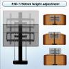 QICBYING Electric TV Lift - LCD TV Floor Stand, Motorized TV Lift Bracket with Remote Control, Electrically Height-Adjustable TV Bracket for 37-75 Inch TVs, Can Be Hidden in A Cupboard(860-1560mm) view 4