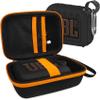 XEGIMOR Silicone Cover and Hard Carrying Case for JBL Go 4 Portable Bluetooth Speaker, Protective Holder Carrier for JBL Go 4 Speaker Accessories (Black) view 1