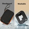 XEGIMOR Silicone Cover and Hard Carrying Case for JBL Go 4 Portable Bluetooth Speaker, Protective Holder Carrier for JBL Go 4 Speaker Accessories (Black) view 4